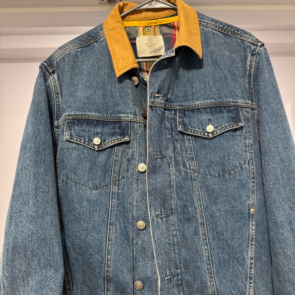 Aime Leon Dore Denim Trucker Jacket + Vest Combo